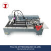 ภาพเครื่องพิมพ์ Mini set Model P พร้อมคุณสมบัติทางเทคนิคและตัวอย่างการพิมพ์